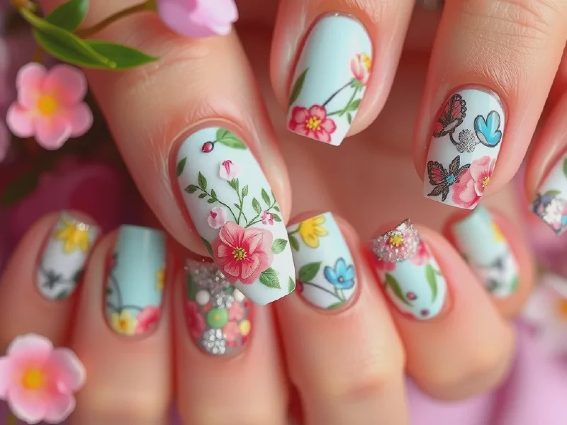 26+ Stunning Spring Nail Designs That Will Make Your Heart Bloom